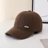 Gorros de Invierno de Lana y Algodón para Adultos Mayores, Engrosados, Cálidos, con Protección para las Orejas, Gorras de Béisbol, Visera Bordada, para Exteriores, Cortavientos, Forro de Felpa, Gorras de Pico