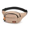 Riñonera Multicapa para Hombres y Mujeres, Gran Capacidad, Multifuncional, Deportiva, para Trabajo, Viajes, Tela Oxford Impermeable, Bolsa de Negocios para Dinero en Efectivo