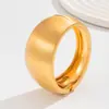 Pulsera Popular Transfronteriza de Metal Brillante con Forma de Ola Estilo Minimalista Europeo y Americano Pulsera Abierta Irregular Fábrica de Joyería para Mujer