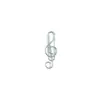 Clips para Papel Musical Coloridos de Venta Caliente Transfronteriza, Clips de Forma Especial, Clips de Metal Recubiertos de Plástico, Suministros de Oficina