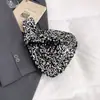 Mini Bolsa de Ombro Estilo Coreano Nova Bolsa Popular para Ombro e Axila Simples de Mão com Lantejoulas Bolsa Tote