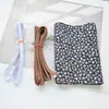Diademas de Tela Hechas a Mano Scrunchies DIY Tiras de Tela Terciopelo de Seda Tela Floral con Lazo Pinzas para el Cabello
