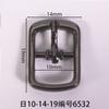 Diâmetro interno 10mm fivela japonesa quadrado oval barril chapeamento barril branco chapeamento arma cor rolo desenho fábrica em estoque atacado