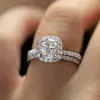 Comercio electrónico transfronterizo para accesorios Europa y Estados Unidos los ocho corazones ocho flechas más vendidos anillo de microdiamante joyería de compromiso boda para dama