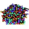 Cadena de luces LED solares de fábrica, por todo el cielo estrellado, hogar, patio, colorida, Navidad, jardín, decoración de ingeniería exterior