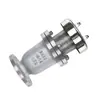 Válvula de Escape de Aço Inoxidável Válvula de Escape Estéreo Composta de Alta Velocidade Scar-16P Válvula de Escape com Flange de Aço Inoxidável Padrão Nacional