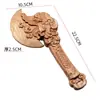 Hacha de Madera de Roble con Relieve de Nube, Modelo de Juguete Infantil, Arma de Madera Maciza de una Pieza, Accesorio para Escenario, Seguro