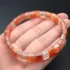 Pulsera Original Arusha de Hilo Hecho a Mano para Mujer Moda Versátil Cristal Dorado Fresa Pulsera Joyería Regalo Simple de Cuentas