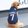 Ropa para Perros Jersey Mundial Delgado Pequeño Mediano Grande Perro Golden Retriever Teddy Bichón Husky Samoki Ropa de Verano