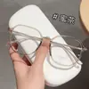 Nova Celebridade da Internet TR90 Material de Placa Poligonal Artefato Rosto Nu Feminino Toque de Alto Padrão Pode Ser Combinado com Armações de Óculos de Grau Venda por Atacado