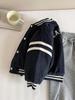 Nausicaä del Valle del Viento 2025 Invierno Nueva Ropa Infantil Estilo Coreano Viento de Academia Chaqueta Gruesa Chaqueta de Béisbol Acolchada para Niños