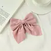 Accesorios de Lazo de Satén Rosa para Niños, Accesorios Dulces de Lazo Estilo Coreano para DIY, Accesorios Creativos para Ropa al por Mayor