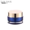 [Shengqi Plástico] 15G30G50G100G Azul Frasco de Plástico de Camada Dupla para Creme Frasco de Plástico Acrílico para Creme Facial