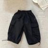 Roupas Casuais para Homens, Mulheres e Crianças para Primavera e Outono Calças Casuais Bebê Estilo Ocidental Personalidade Infantil Marca Tendência Estilo Coreano Estilo Japonês Bolso Celebridade da Internet Calça de Grou