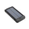Batería Externa Solar de 20,000 mAh para Exterior, Resistente al Agua, Linterna, Fuente de Alimentación Móvil Multifuncional para Exterior