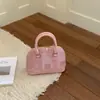 Bolso Pequeño para Mujer 2026 Transfronterizo Nueva Moda Bolso de Mano Retro Bolso Concha Bolso Cruzado Casual Simple Bolso de Hombro Bolso de Mujer