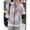 Chaqueta de Protección Solar Estilo Montaña para Mujer, Cortavientos Tejido Delgado, Nuevo 2026 Principios de Otoño Senderismo Ligero Holgado