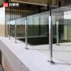 Columnas de Acero Inoxidable 304 Personalizadas para Barandillas de Cristal de Balcones de Villas, Pasamanos de Escaleras Domésticas y Cercas Protectoras