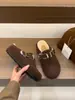Pantuflas tipo Birkenstock con plataforma interior y forro de felpa para mujeres petite, colección otoño/invierno 2025, mocasines Birkenstock sin cordones