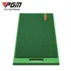 Pgm Venda Quente Transfronteiriça de Golfe Portátil Tapete Duplo para Bater na Grama Tapete de Corte para Swing Fundo Macio TPE Bolsa de Ombro Tapete de Golfe