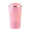 Taza de café aislada de acero inoxidable de 12 oz Botella de agua portátil a prueba de fugas para viajes