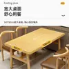Combinación de Mesa y Silla para Restaurante de Comida Rápida Restaurante Tienda de Fideos Tienda de Desayunos Mesa de Comedor Económica Hotel Catering Comercial Mesa Rectangular