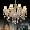 Araña de Cristal Estilo Europeo 2026, Lámpara Sencilla para Comedor, Lámpara de Lujo para Sala de Estar, Decoración Acogedora para Dormitorio y Estudio, Decoración del Hogar