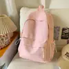Mochila Desenho Estilo Coreano Alta Qualidade Grande Capacidade Tendência Mochila para Ir e Vir para Alunos do Ensino Fundamental II e Ensino Médio Leve Mochila Escolar para Campus