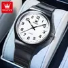 Relojes Oris para Hombre y Mujer Más Vendidos en Douyin Correa de Silicona Esfera Digital Reloj para Estudiante Cuarzo Resistente al Agua Estudiantes de Primaria y Secundaria