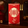 Sobres Rojos de Boda al por Mayor con Palabras Felices, Sobres Rojos de Mil Yuanes para Matrimonio, Regalos para Bloquear la Puerta, Bolsas de Sobres Rojos Festivas, Ventas Directas de Fábrica, Sobres de Dinero de la Suerte