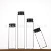 Tubo Botella de Aluminio Negro con Tapa de Rosca de 30 mm Sellado Botella para Empaque de Tinta Botella Dispensadora de Dulces Botella para Cápsulas de Medicina Producto para el Cuidado de la Salud
