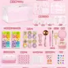 Color transparente cera de gelatina amasado música diy bolsa de material traje molde juguete descompresión para niños artefacto de descompresión para niña