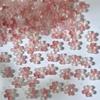 Atacado 10mm Estéreo Flor de Cerejeira Esmaltada Furo Médio Flor Pequena diy Grampo de Cabelo Artesanal Material para Penteado