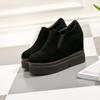 Mocassins para Mulheres, Estilo Casual, Novo Modelo Primavera 2026, Sola Grossa, Plataforma Aumenta-Altura, Sapatos Fáceis de Calçar