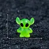 Comércio Exterior Transfronteiriço Figuras de Alienígenas que Brilham no Escuro, Acessórios para Decoração de Jardim DIY, Mini Enfeites de Mesa