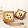 Porta-Retratos Vazados de Madeira Personalizados para Pendurar, Formato Quadrado, 4x5, 6x8, 10 polegadas Porta-Retratos Feitos à Mão, Molduras Vazias, Molduras de Caligrafia e Pintura Estilo Chinês Novo, Atacado