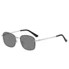 Gafas anti luz azul para mujer, nuevas gafas fotocromáticas de metal, monturas de gafas para miopía para hombre, monturas cuadradas de moda