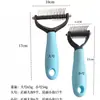 Peine Especial para Aseo de Gatos, Cepillo Quitapelos para Gatos de Pelo Largo, Cepillo de Aseo para Perros Mascotas, Herramienta de Limpieza, Suministros para Mascotas