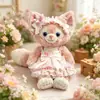 Apenas Roupas de BonecaTamanho P Roupas de Boneca Linabell P Vestido Princesa com Laço Rosa Roupas de Boneca Vestido Lolita Roupa de Fantasia