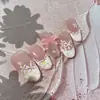Pegatinas para Uñas con Patrón de Hormiga Estilo Francés Pequeñas Pegatinas Florales Fábrica de Origen para Uñas Decoraciones Florales para Uñas Venta al por Mayor Yt8030