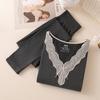 Fuente 2025 Nueva Ropa Interior Térmica para Mujer Versátil Capa Base Otoño e Invierno Delgada Calefacción Superior Térmica Sin Costuras Venta al por Mayor