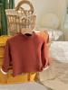 Suéter básico de cuello alto medio para niños con forro polar, estilo coreano de otoño e invierno, estilo occidental, para hombre y mujer, bebé, top interior de terciopelo de una pieza, moda