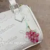 Colgante de Bolso de Cuentas con Forma de Uva Verde Colgante Fresco de Verano para Llaves Colgante para Bolso Colgante para Teléfono Móvil Accesorios