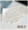 Pantaletas de cuadros florales estilo japonés para mujer con lazo y ribete de encaje, pantaletas de algodón de tiro medio, bragas para mujer al por mayor