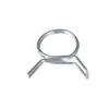 Abrazadera de alambre de acero doble, abrazadera de resorte de alambre doble, abrazadera para manguera, abrazadera de tubería de aceite de mano, clip de resorte