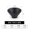 Tazón pequeño de melamina imitación porcelana comercial cantina restaurante tazón de arroz tazón para condimentos para olla caliente estilo japonés y coreano sombrero de bambú tazón pequeño para sopa vajilla