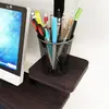 Mesa de Escritorio para Computadora con Impresora Integrada 70 cm de Largo Escritorio Casi Pequeño Puede Soportar Dos Estantes Micro Estrecho