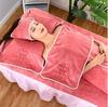 Juego de toallas especiales de alta calidad para salón de belleza, club de fisioterapia, toalla de cama con orejas, suave, absorbente, logotipo imprimible