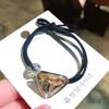 Anillo para el pelo Ins moda coreana cuerda para la cabeza de cristal banda para el pelo simple para adultos 2 yuanes al por mayor Yiwu en stock ventas directas