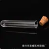 Fábrica Zhuofeng fornece diretamente tubos de ensaio de plástico PS rígido com rolhas de madeira 16*125 pinos de vedação para tubos